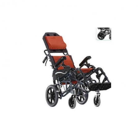 Karma 18 Inch Tilt In Space Manual Wheel Chair, Vip-515