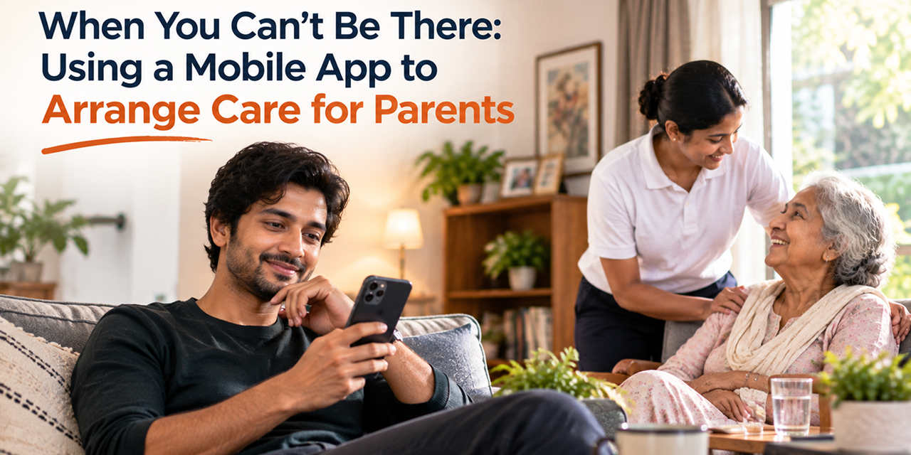 Mobile App to Arrange Care for Elderly Parents