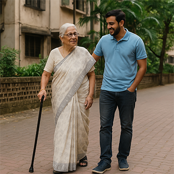 More Than Care: The Power of Companionship in Mobility Support**