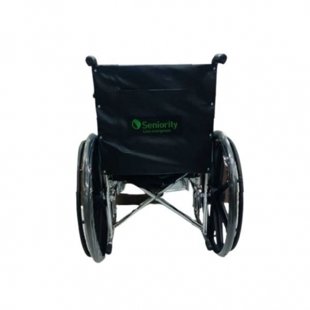 Seniority Steel Commode Wheelchair