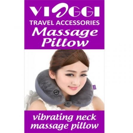 VIAGGI Vibrating Neck Massage Pillow