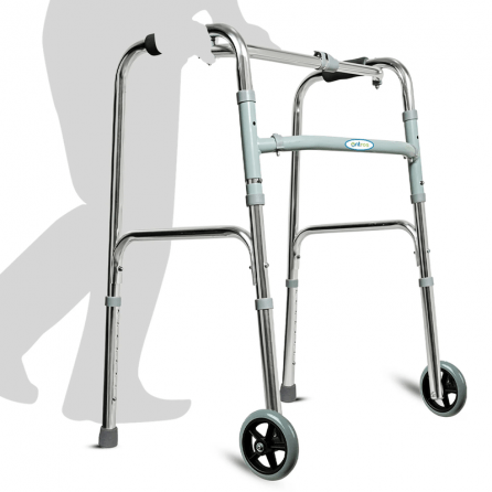 Refurbished Invalid Walker With Brake System - Vissco